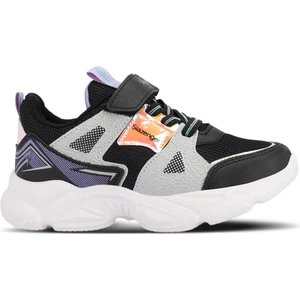 NELSON Kız Çocuk Sneaker Koşu & Yürüyüş Ayakkabısı Siyah / Mor