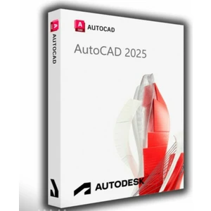 Autocad For Windows 2025 - 1 Kullanıcı 3 Yıl Dijital Teslimat