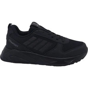 Comfort 354 Erkek Siyah File Günlük Kullanım Spor Ayakkabı