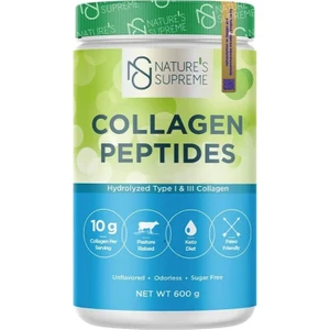 Nature's Supreme Collagen Peptides Powder 600 gr Aromasız