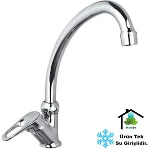 Aç Kapa Mix Mermerden Tek Su Girişli Lavabo Mutfak Bataryası