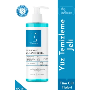 Arındırıcı, Aydınlatıcı, Yüz Temizleme Jeli, Tüm Ciltler İçin, 400 ml