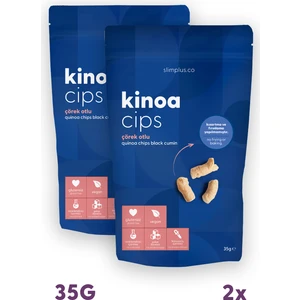 2 Paket 35G Glutensiz Vegan Yağsız Çörekotlu Kinoa Cipsi