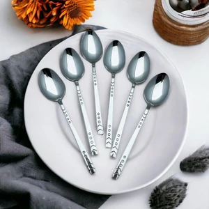 6 Adet Damla Yemek Kaşığı 6 Kişilik
