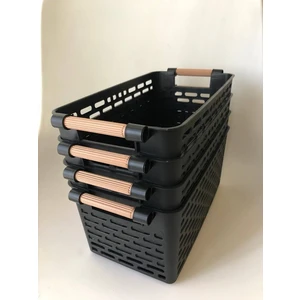 4 Adet Buzdolabı Içi Düzenleyici Sebze Meyve Sepeti Mutfak Banyo Tezgah Altı Üstü Organizer