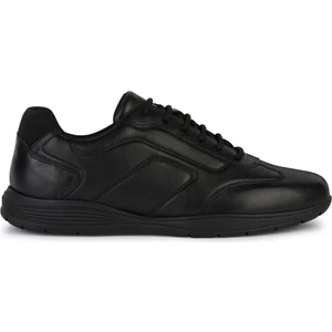 Erkek Siyah Spherica Ec2 Bağcıklı Deri Sneaker