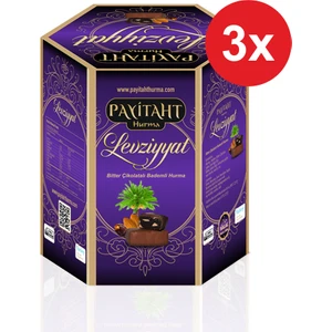 Payitaht Hurma Levziyyat - Bitter Çikolata Kaplı Bademli Hurma 250GR 3x
