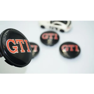 Dk Tuning Gti Jant Göbeği Kapak Seti 65MM Volkswagen Ile Uyumlu