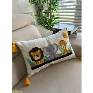 En Gözde Home Punch Nakışlı Kırlent Kılıfı