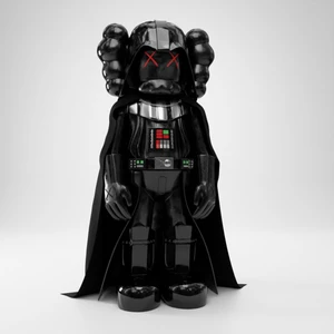 Kaws Darth Vader Stormtrooper 20CM Siyah Figür Kaws XGCDF4192