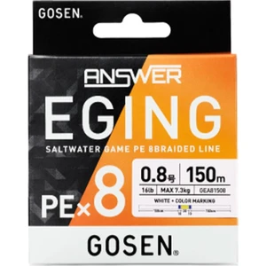 Gosen Eging Answer Pe 8 Örgü Ip Misina 150MT Multi Color