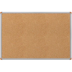 Mantar Pano Duvara Monte Alüminyum Çerçeveli 60x120 Kahverengi 1 Adet