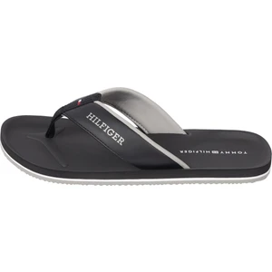 Tommy Hilfiger Siyah Erkek Plaj Terliği Comfort Hılfıger Beach Sandal