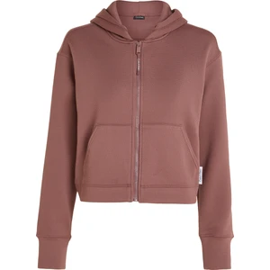 Calvin Klein Pembe Kadın Kapüşon Yaka Standart Fit Zip Ceket 00GWS4J400LKO-PW  - Full Zip Hoodie