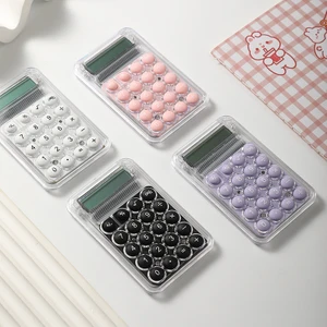 Yüksek Görünümlü Mini Şeker Renkli Hesap Makinesi Öğrenci Sınav Çalışması El Hesap Makinesi (Yurt Dışından)