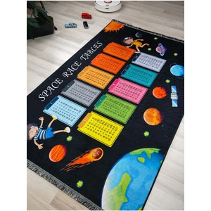 Eğitici Çarpım Tablosu Desenli Halı Yıkanabilir Kaymaz Taban Bebek Odası