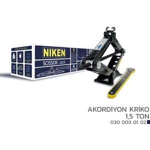 Üniversal Akordiyon Cırcırlı Kriko 1.5 Ton