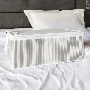 Pazar Kapısı Baza Altı Düzenleyici Kumaş Hurç Gri 30 x 50 x 20 cm