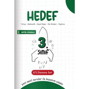 Öğretir Yayınları 3. Sınıf Hedef 6'lı Deneme Seti