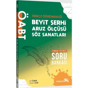 Türkçecim TV Yayınları ÖABT Türkçe Öğretmenliği Beyit Şerhi-Aruz Ölçüsü Söz Sanatları Soru Bankası