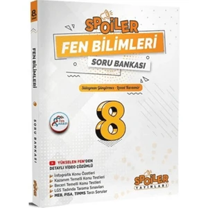 Spoiler Yayınları 8. Sınıf Fen Bilimleri Spoiler Soru Bankası