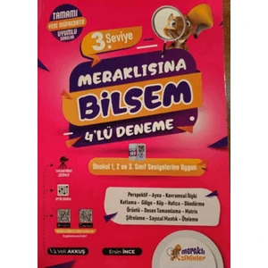 Günay Yayınları Meraklısına Bilsem 4'lü Deneme 3. Seviye