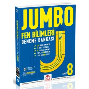 Model Eğitim Yayıncılık 8. Sınıf Jumbo Fen Bilimleri Deneme Bankası