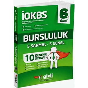 Gizli Yayınları 6. Sınıf LOKBS Bursluluk 10 Deneme Sınavı