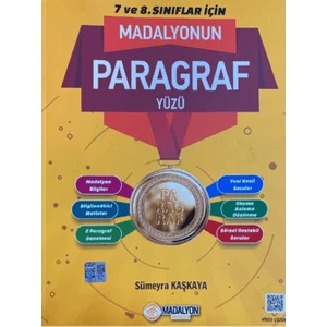 Madalyon Yayıncılık 7 ve 8. Sınıflar İçin Madalyonun Paragraf ve Mantık Yüzü