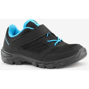 Quechua Çocuk Cırt Cırtlı Outdoor Ayakkabı - Siyah - 24 / 34 - NH100