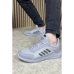 Günlük Erkek Sneaker Fileli Bağcıklı Rahat Esnek Dikiş Detaylı Yürüyüş Spor Ayakkabı 1453