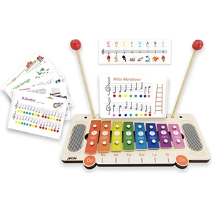 MT-R03 Metalofon 8 Alüminyum Tuşlu Orff - Ritim Aleti + 2 Adet Baget