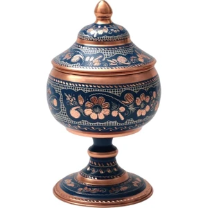 Saray Ottoman Top Şekerlik No:3 Mavi