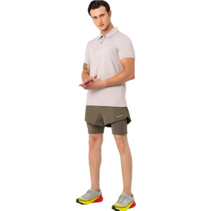 Pro Erkek Bej Polo Tişört