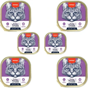 Ton Balıklı ve Karidesli Alutray Kedi Yaş Mama 40 gr  x 6 Adet