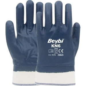 Kn6 Pamuk Astarlı Nitril Kaplı Iş Eldiveni Petrolcü No:10 Xlarge 12 Çift