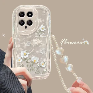 Xiaomi Redmi Note 11 Pro Kolyeli Çiçek Darbeye Dayanıklı Telefon Kılıfı (Yurt Dışından)