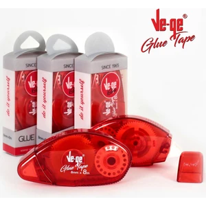 Glue Tape Kırmızı 8mm x 8m