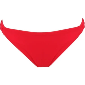 Drape Detaylı Astarlı Kırmızı Bikini Altı
