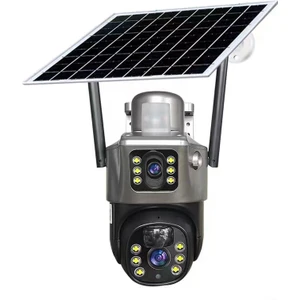 Heiman Hm-24  4g Sim Kartlı 4mp 2 Kameralı Solar Güneş Enerjili Bataryalı 360° Dönebilen Kamera