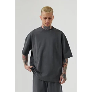 Erkek Oversize Penye Yazlık Kısa Kollu T-Shirt