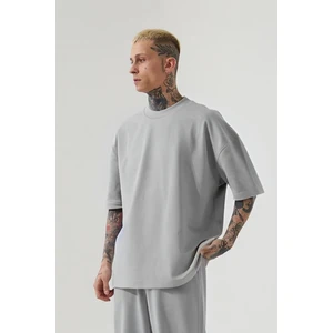 Erkek Oversize Penye Yazlık Kısa Kollu T-Shirt