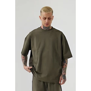 Erkek Oversize Penye Yazlık Kısa Kollu T-Shirt