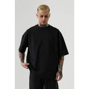 Erkek Oversize Penye Yazlık Kısa Kollu T-Shirt