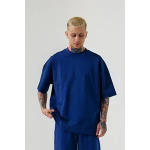 Erkek Oversize Penye Yazlık Kısa Kollu T-Shirt