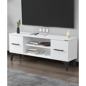 Garaj Home Raflı Tv Sehbası Beyaz