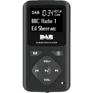 Dab/dab Dijital Radyo Bluetooth 4.0 Kişisel Cep Fm Mini Taşınabilir Radyo Kulaklık Mp3 Mikro USB Ev Için (Yurt Dışından)