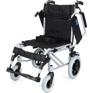 Comfort Plus DM-337 Refakatçi Kullanımlı Alüminyum Hasta Taşıma Sandalyesi 45CM Oturma Genişliği