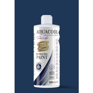 Trend Akrilik Hobi Boya 500 ml Su Bazlı Hibrit Dönüşüm Boyası Ral 5003 Safir Mavi