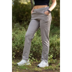 Azıcık Akıllı Kadın Taş Ön Arka Cep Gizli Ipli Lastikli Rahat Pantolon Eşofman Altı 21KESAPANT